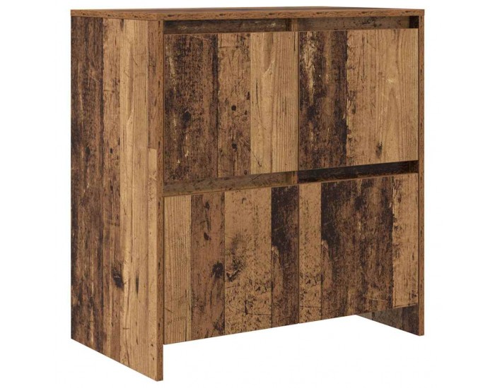 Sonata H Служебен шкаф Старо дърво 70 x 41 x 75 см Инженерно дърво