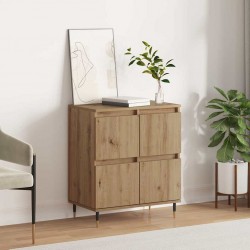 Sonata H Служебен шкаф Кафяво 60 x 35 x 70 cm Инженерно дърво - Шкафове, Витрини, Модулни секции