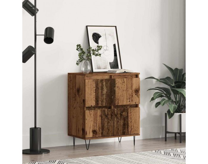 Sonata H Служебен шкаф Кафяво 60 x 35 x 70 cm Инженерно дърво