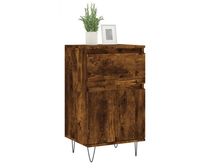 Sonata H Бюфет опушен дъб 40x35x70 см инженерно дърво