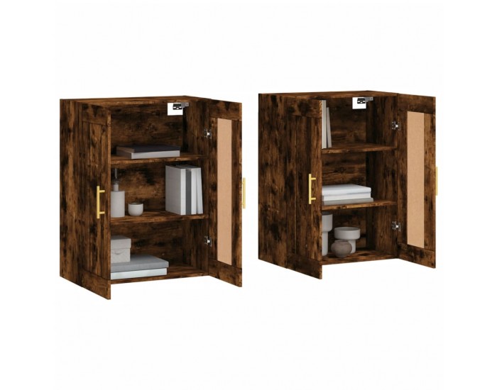 Sonata H Стенни шкафове, 2 бр, опушен дъб, инженерно дърво