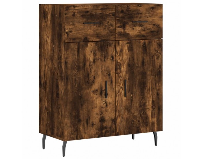 Sonata H Сайдборд, опушен дъб, 69,5x34x90 см, инженерно дърво