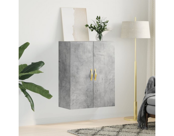 Sonata H Стенен шкаф бетонно сив 69,5x34x90 см