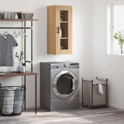 Sonata H Стенен шкаф дъб сонома 34,5x34x90 см - Шкафове, Витрини, Модулни секции