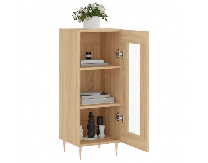 Sonata H Сайдборд, дъб сонома, 34,5x34x90 см, инженерно дърво