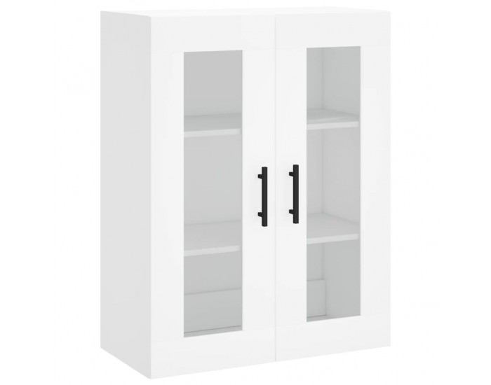 Sonata H Висок шкаф, бял, 69,5x34x180 см, инженерно дърво