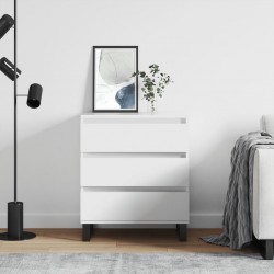 Sonata H Сайдборд, бял, 60x35x70 см, инженерно дърво - Шкафове, Витрини, Модулни секции