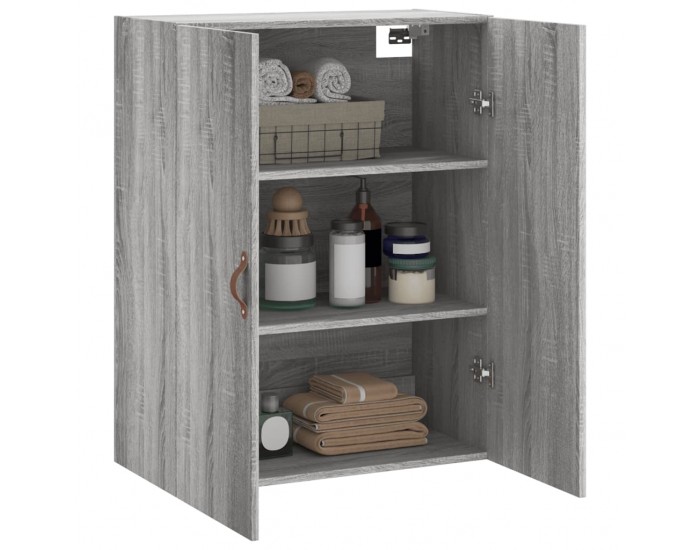 Sonata H Стенен шкаф сив сонома 69,5x34x90 см