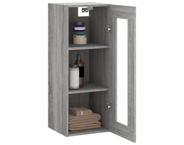 Sonata H Стенен шкаф сив сонома 34,5x34x90 см