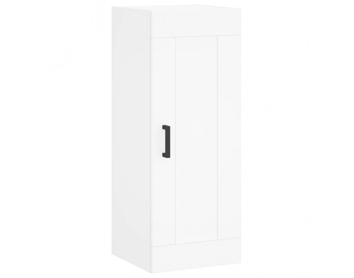 Sonata H Стенен шкаф, бял, 34,5x34x90 см, инженерно дърво