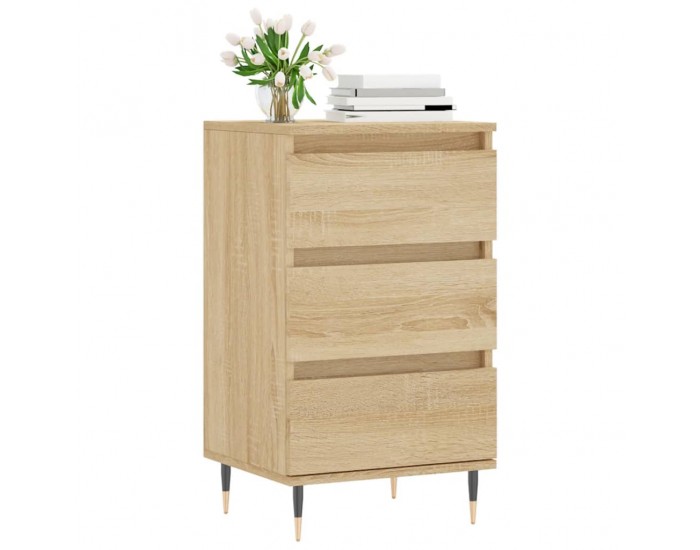 Sonata H Бюфет дъб сонома 40x35x70 см инженерно дърво