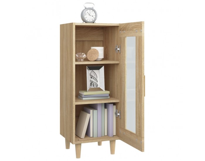 Sonata H Сайдборд, дъб сонома, 34,5x34x90 см, инженерно дърво