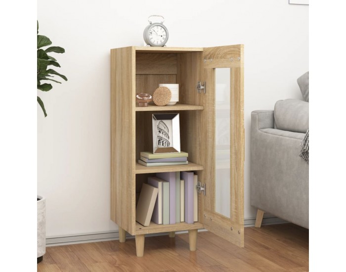 Sonata H Сайдборд, дъб сонома, 34,5x34x90 см, инженерно дърво