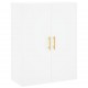 Sonata H Стенен шкаф бял 69,5x34x90 см