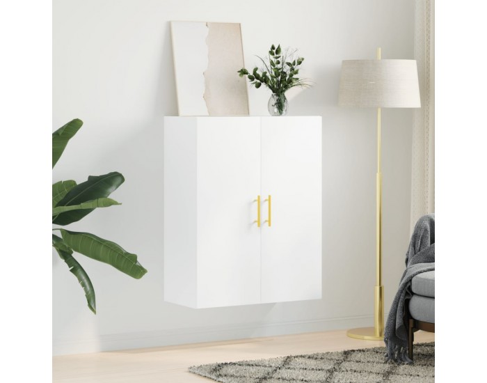 Sonata H Стенен шкаф бял 69,5x34x90 см