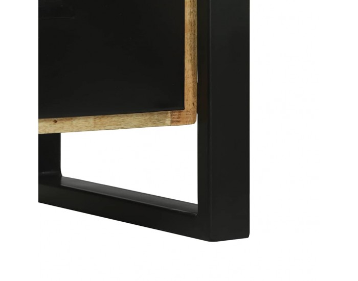 Sonata H Комплект мебели за баня 2 pcs Кафяво Солидно мангово дърво