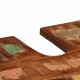 Sonata H Комплект мебели за баня 3 pcs Солидна рециклирана дървесина