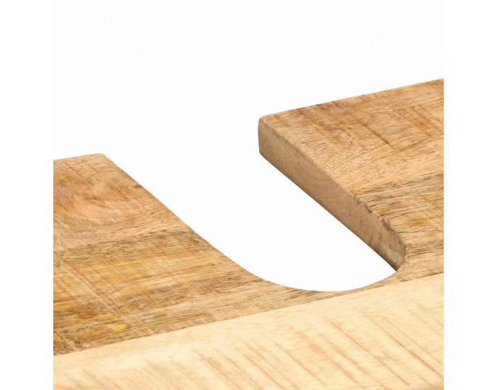 Sonata H Комплект мебели за баня 4 pcs Кафяво Солидно мангово дърво