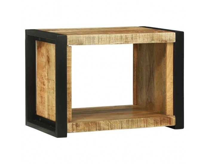 Sonata H Комплект мебели за баня 4 pcs Кафяво Солидно мангово дърво