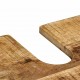 Sonata H Комплект мебели за баня 4 pcs Кафяво Солидно мангово дърво