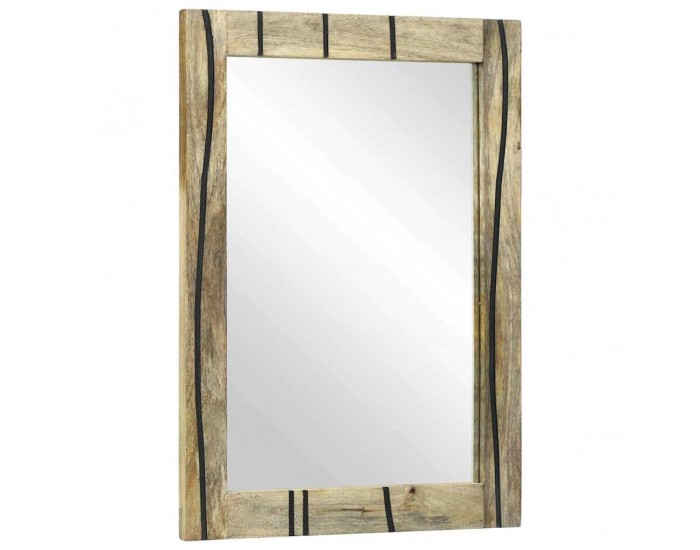 Sonata H Комплект мебели за баня с чекмедже с рафт със съхранение с врата с огледало 3 pcs Кафяво Висок