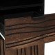 Sonata H Комплект мебели за баня с чекмедже с рафт 4 pcs Бял 38 x 33 x 160 см