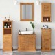 Sonata H Комплект мебели за баня 5 pcs Меденокафяво 37 x 34 x 110 см