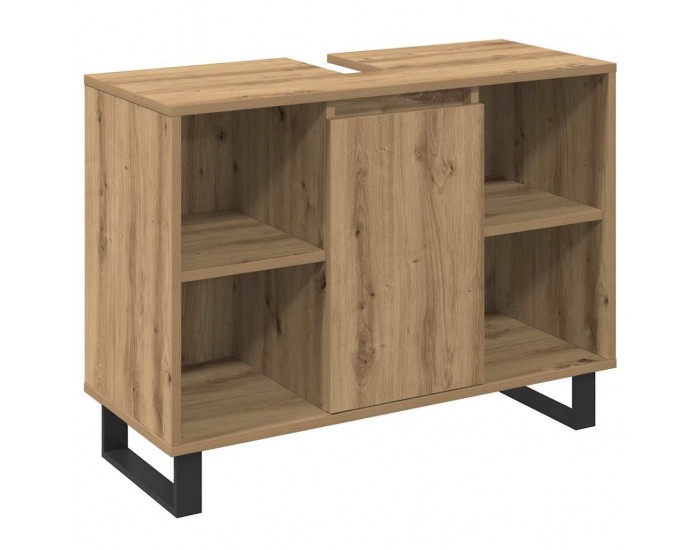 Sonata H Комплект мебели за баня от 3 части Артистичен дъб Инженерна дървесина