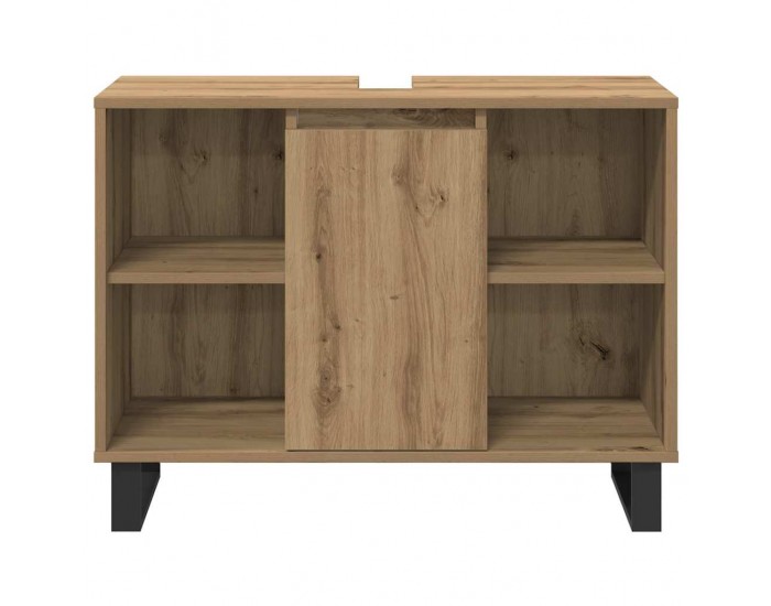 Sonata H Комплект мебели за баня от 3 части Артистичен дъб Инженерна дървесина