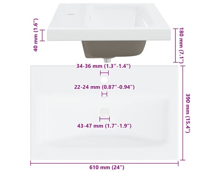 Sonata H Комплект мебели за баня 3 pcs Черен дъб 60 x 38.5 x 45 cm