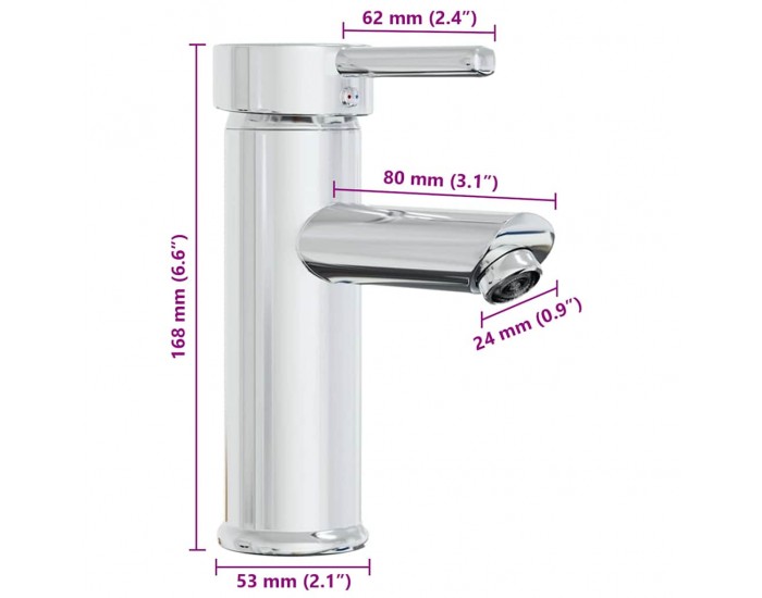 Sonata H Комплект мебели за баня 3 pcs дъб артизан 60 x 38.5 x 45 cm