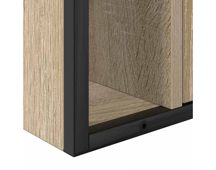 Sonata H Комплект мебели за баня 3 pcs дъб сонома 33 x 33 x 185.5 см