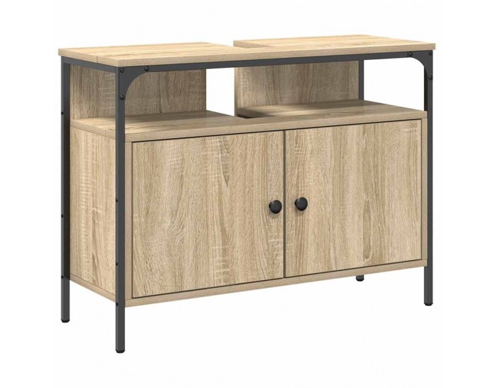 Sonata H Комплект мебели за баня 4 pcs дъб сонома 33 x 33 x 185.5 см