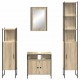 Sonata H Комплект мебели за баня 4 pcs дъб сонома 33 x 33 x 185.5 см