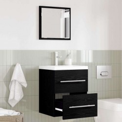 Sonata H Шкаф за баня Черен дъб 41 x 38.5 x 48 см Инженерно дърво - Комплекти