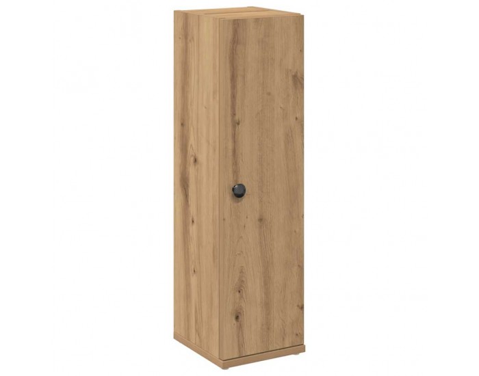 Sonata H Шкаф за баня с държач за ролки, дъб артизан, 20,5x22x72 см