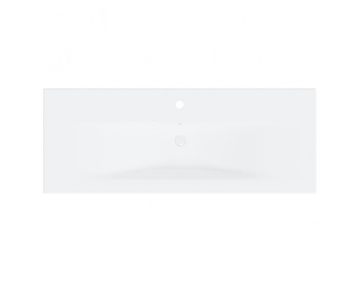 Sonata H Шкаф за баня с вградена мивка, бял, ПДЧ