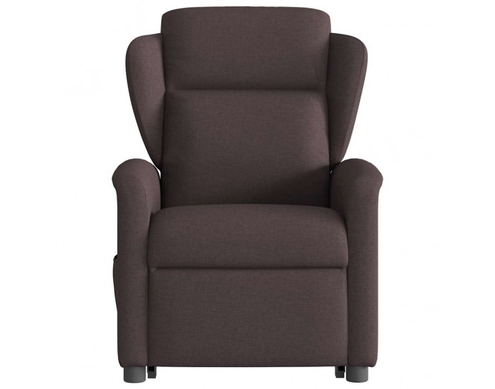 Sonata H Електрически изправящ реклайнер стол, тъмнокафяв, текстил