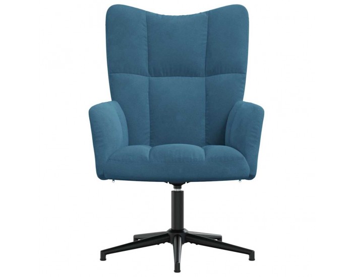 Sonata H Релакс стол, син, кадифе