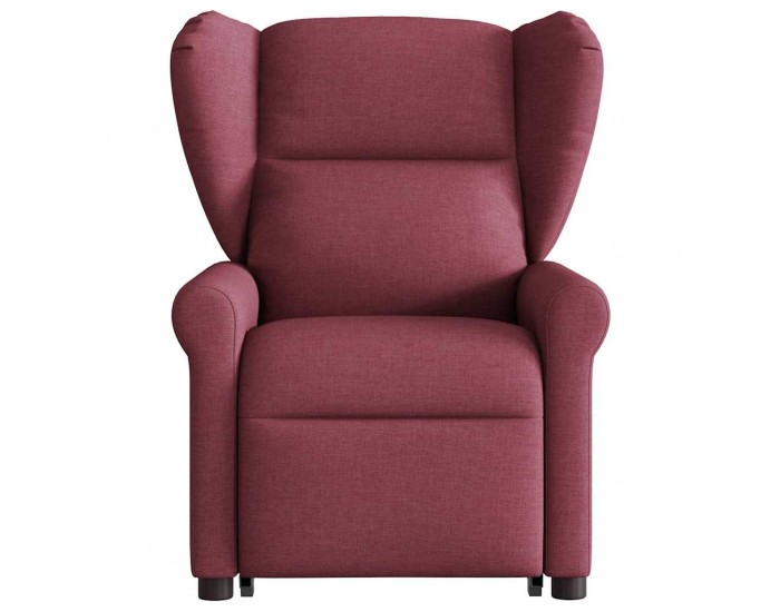 Sonata H Електрически изправящ реклайнер стол, виненочервен, текстил