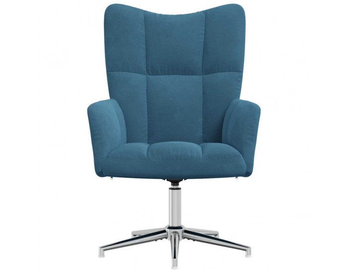 Sonata H Релакс стол, син, кадифе