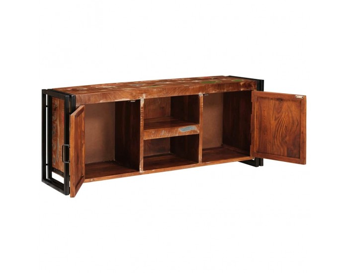 Sonata H ТВ шкаф Многоцветен 120 x 30 x 50 cm регенерирано дърво масив