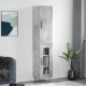 Sonata H Висок шкаф, бетонно сив, 34,5x34x180 см, инженерно дърво