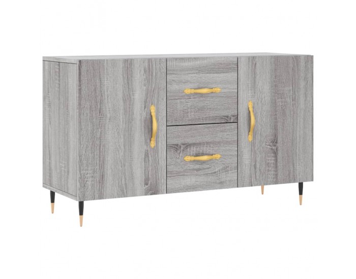 Sonata H Сайдборд, Сив сонома, 100x36x60 см, инженерно дърво