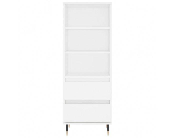 Sonata H Висок шкаф, бял, 40x36x110 см, инженерно дърво