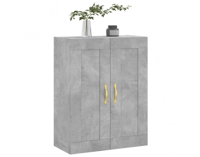 Sonata H Стенен шкаф бетонно сив 69,5x34x90 см инженерно дърво