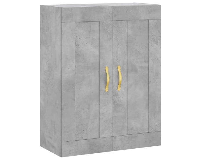 Sonata H Стенен шкаф бетонно сив 69,5x34x90 см инженерно дърво