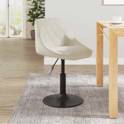 Sonata H Бар табуретка, кремава, кадифе Sonata H Бар табуретка, кремава, кадифе - Бар столове