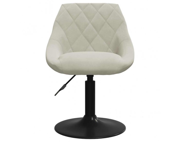 Sonata H Бар табуретка, кремава, кадифе Sonata H Бар табуретка, кремава, кадифе