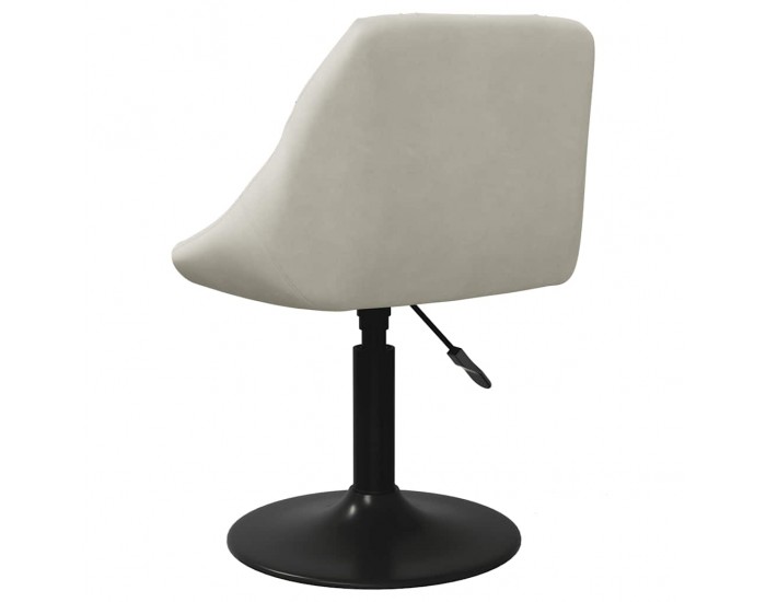 Sonata H Бар табуретка, кремава, кадифе Sonata H Бар табуретка, кремава, кадифе